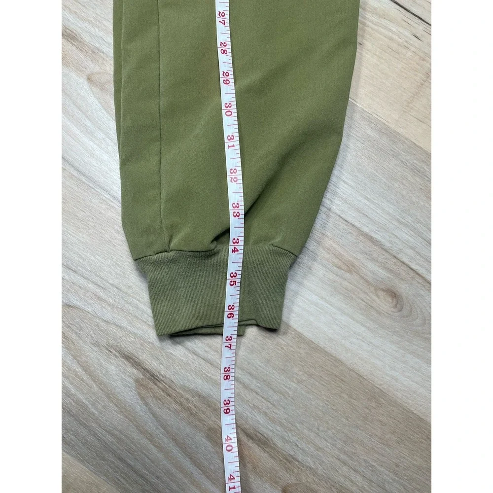 FIGS Scrub Set Womens XS Olive Green Top Pants Jogger Medical Uniform - Picture 6 of 8